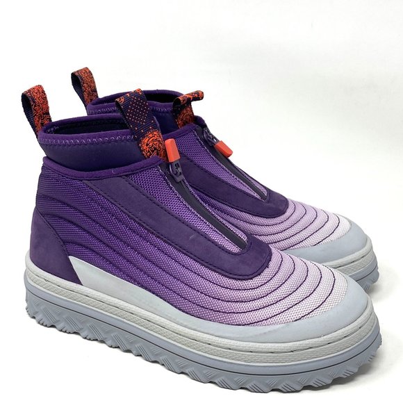 💖MEGA SALE💖Converse Pro Leather X2 Trek White Purple High Women Suede 171842C - Picture 2 of 10